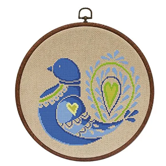 DIY Cross Stitch Needle Display: Embroidery Hoop Frame Set With Imitated  Wood Craft Circle Design From Maoyili, $24.53